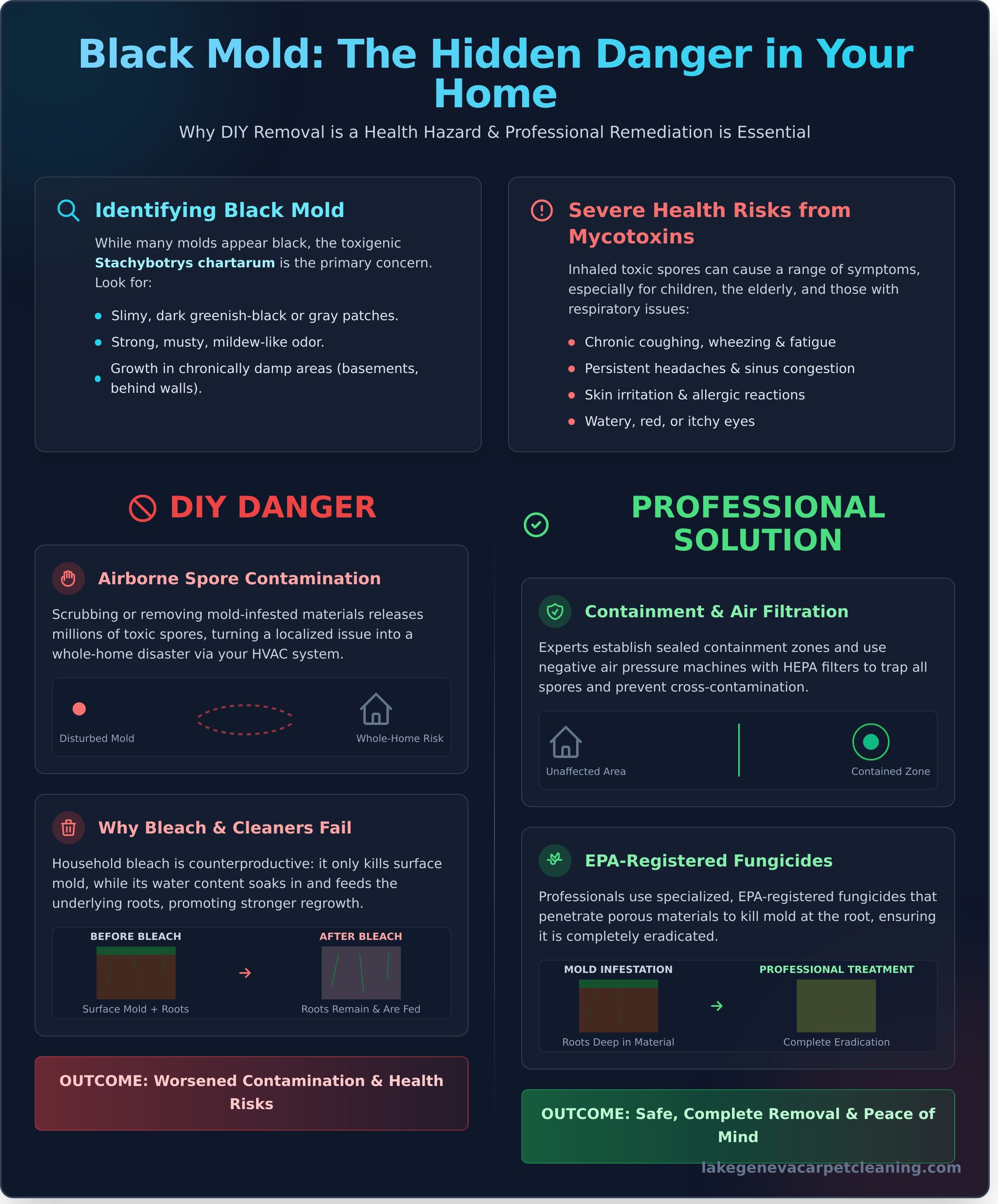 Black Mold Removal Companies: Why a Professional Is Your Only Safe Option