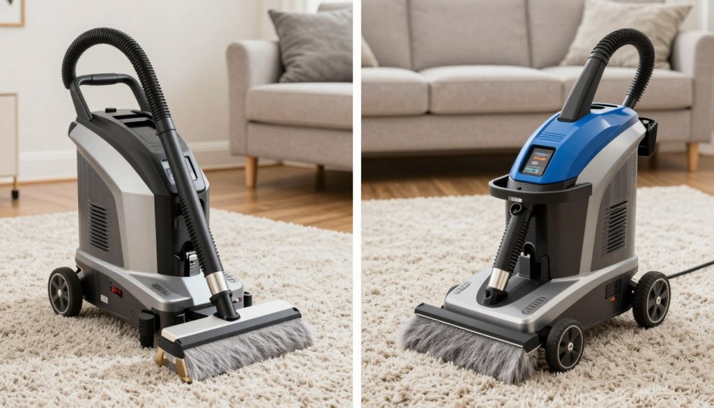 Comparison of DIY versus professional carpet cleaning results