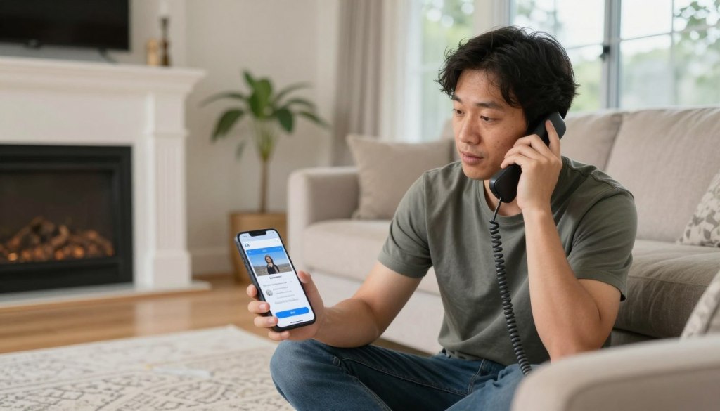 Customer scheduling carpet cleaning appointment