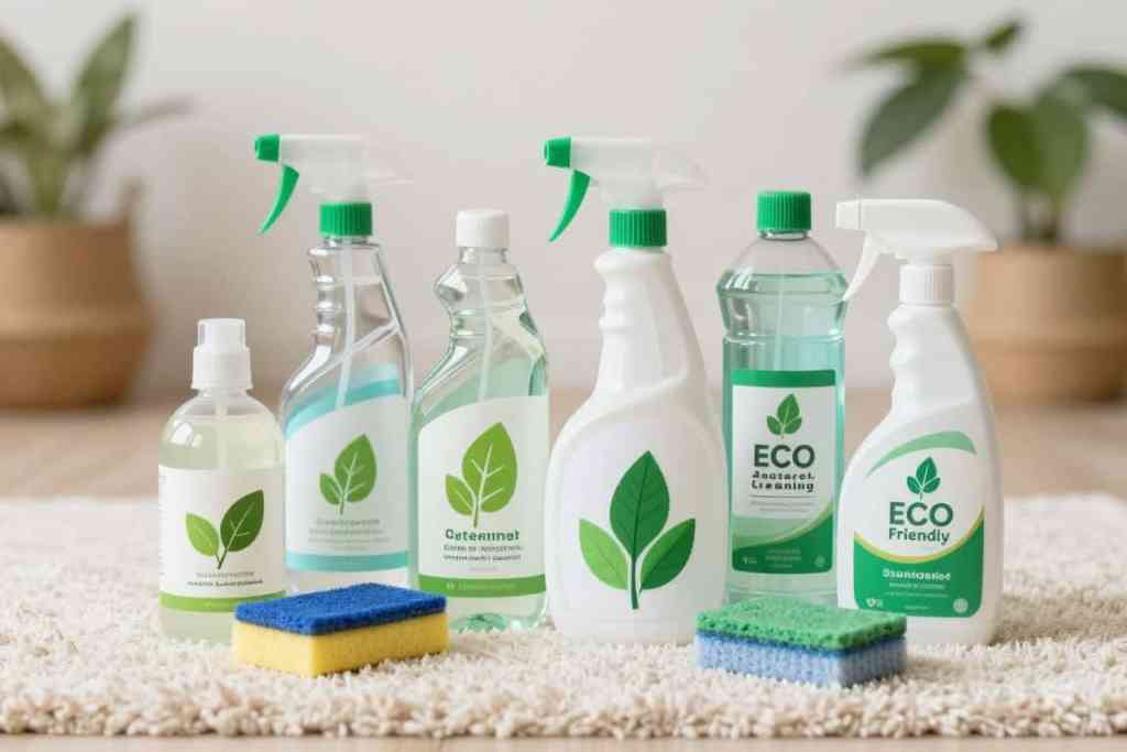 Eco-friendly carpet cleaning products and green cleaning practices for Lake Geneva homes