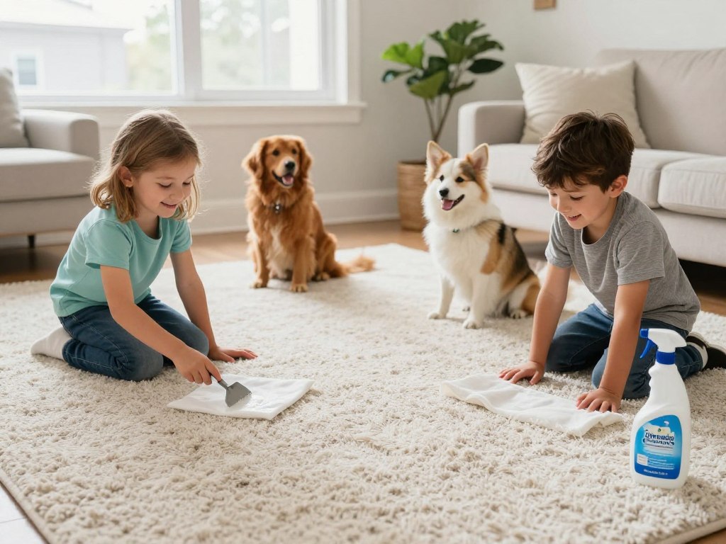Family-safe carpet cleaning Lake Geneva