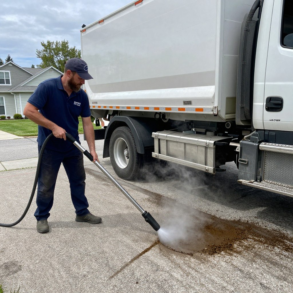 Hot water extraction carpet cleaning process