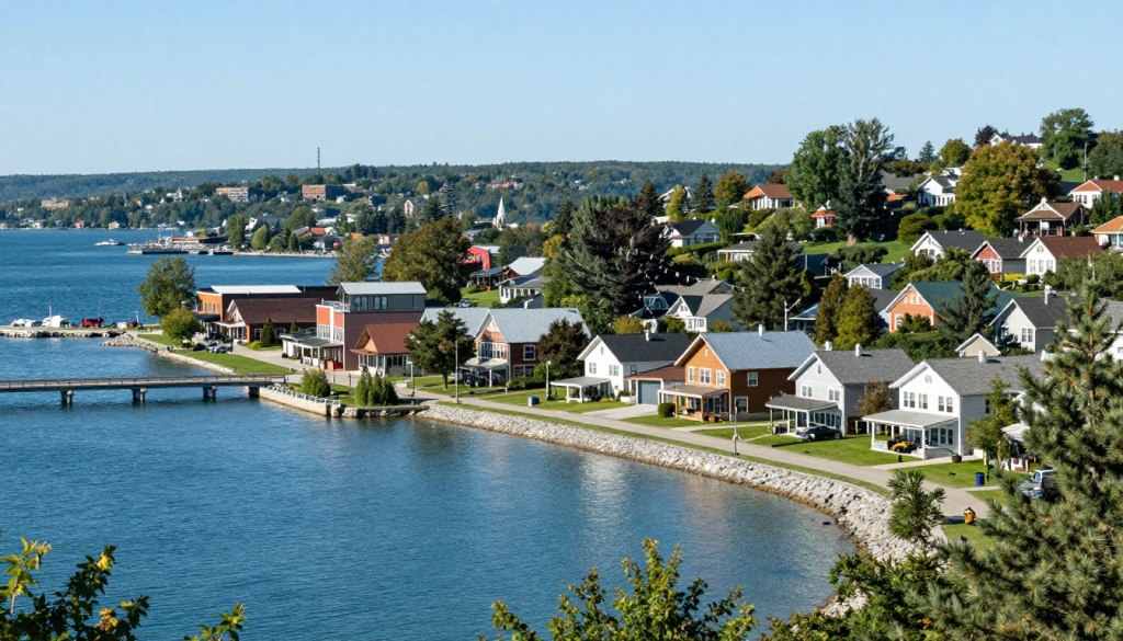 Lake Geneva Wisconsin scenic view