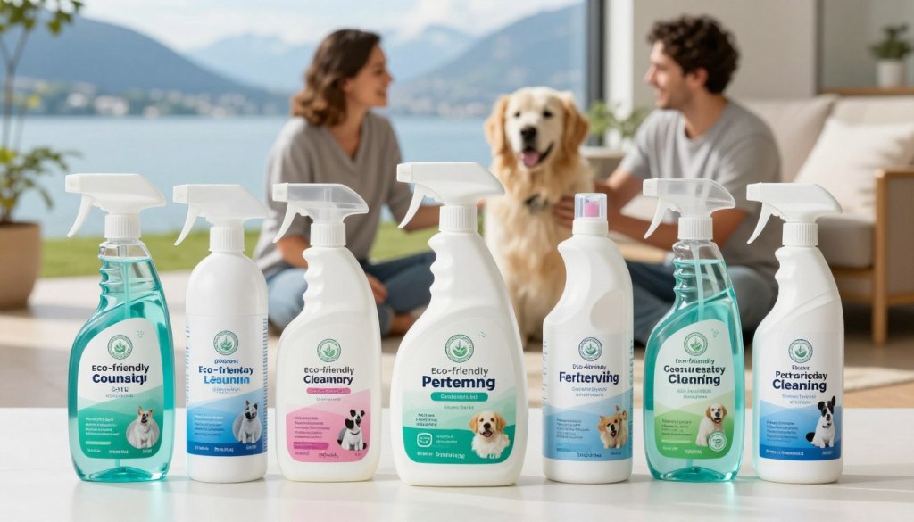 Pet-friendly carpet cleaning products safe for animals and family