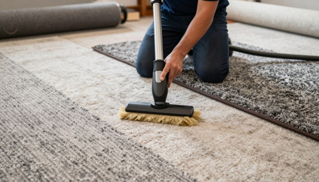 Professional cleaning various carpet types in Lake Geneva