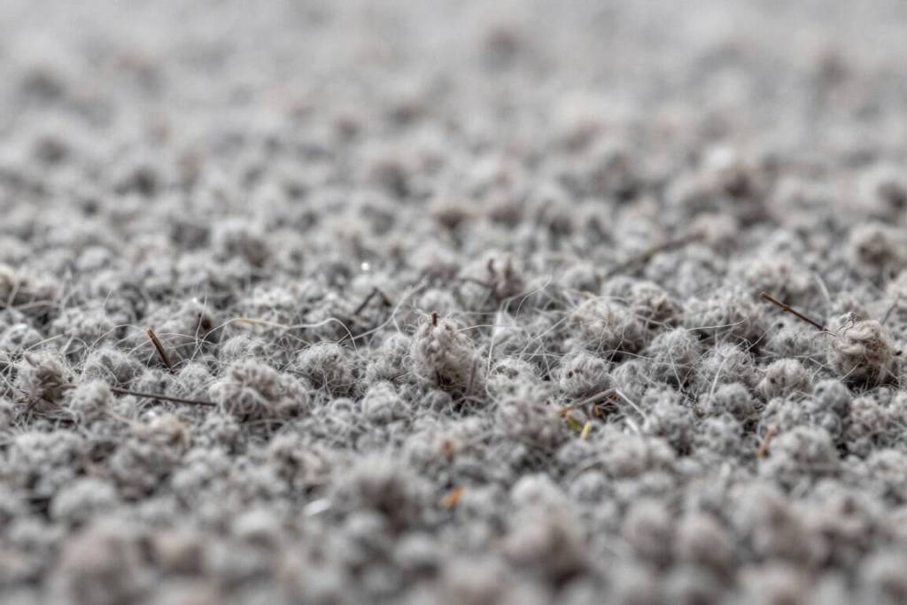extended carpet lifespan showing well-maintained carpet fibers close-up