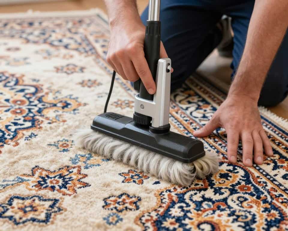 professional area rug cleaning for delicate wool and specialty fibers