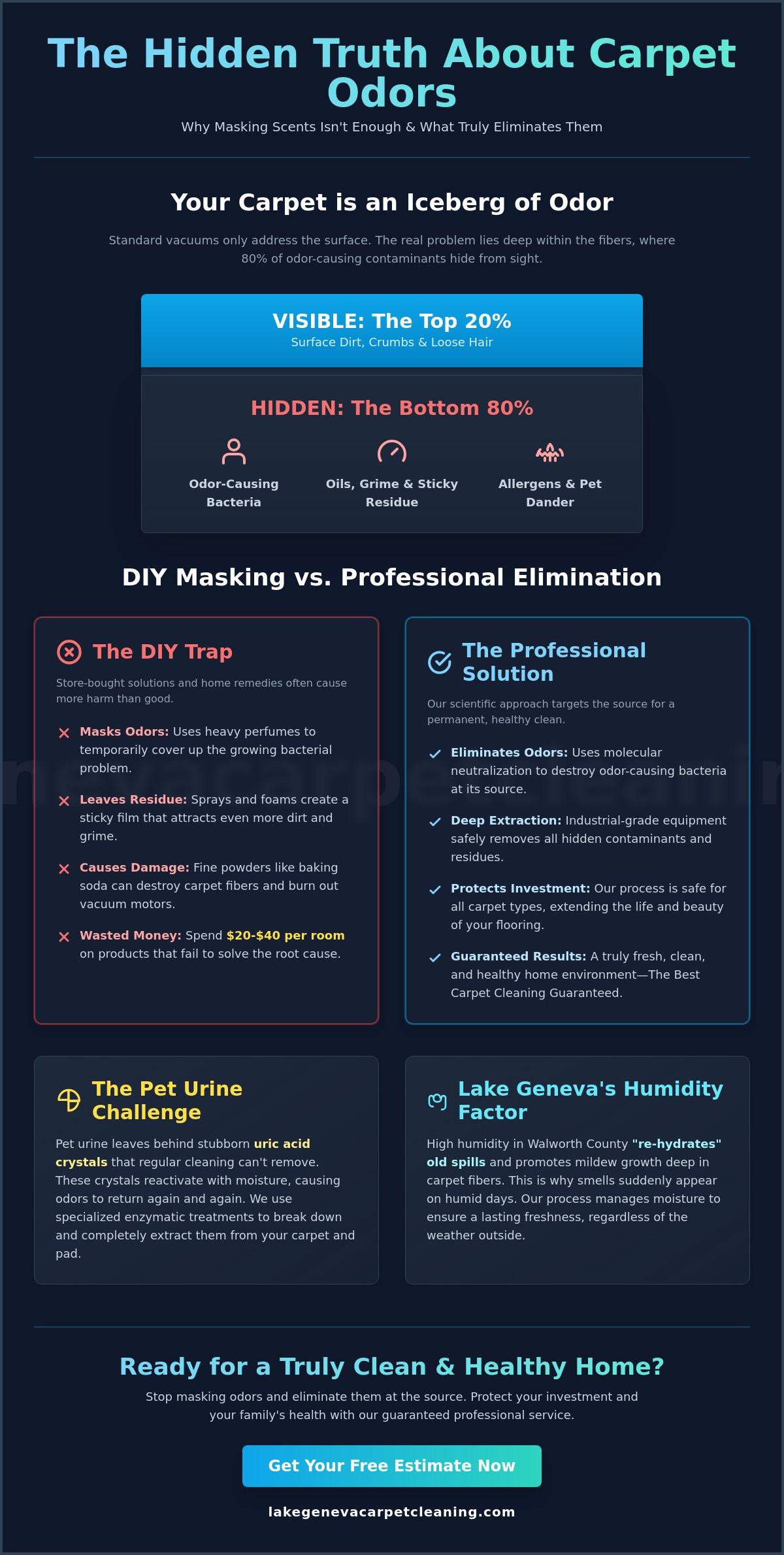 Professional Carpet Odor Removal: The Science of a Fresh Home