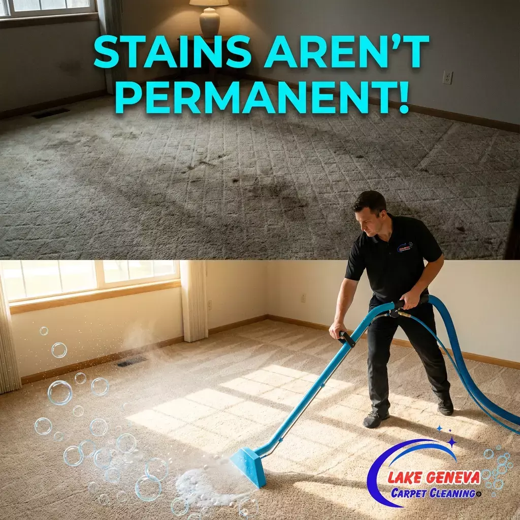 Worst Mistakes You Need to Avoid are not cleaning your carpet in Lake Geneva Wi
